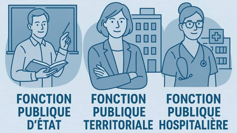 Les 3 versants de la fonction publique