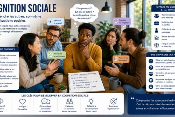 Infographie sur la cognition sociale